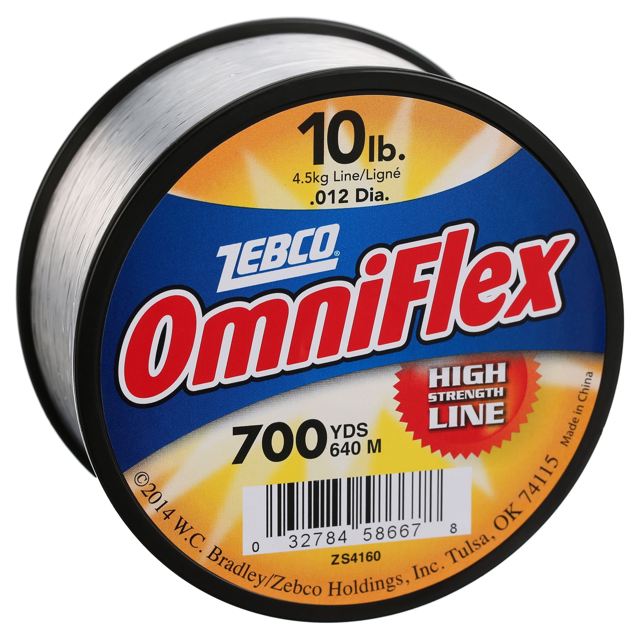 Zebco Omniflex Monofilament Line, 10-Pound Fish Test
