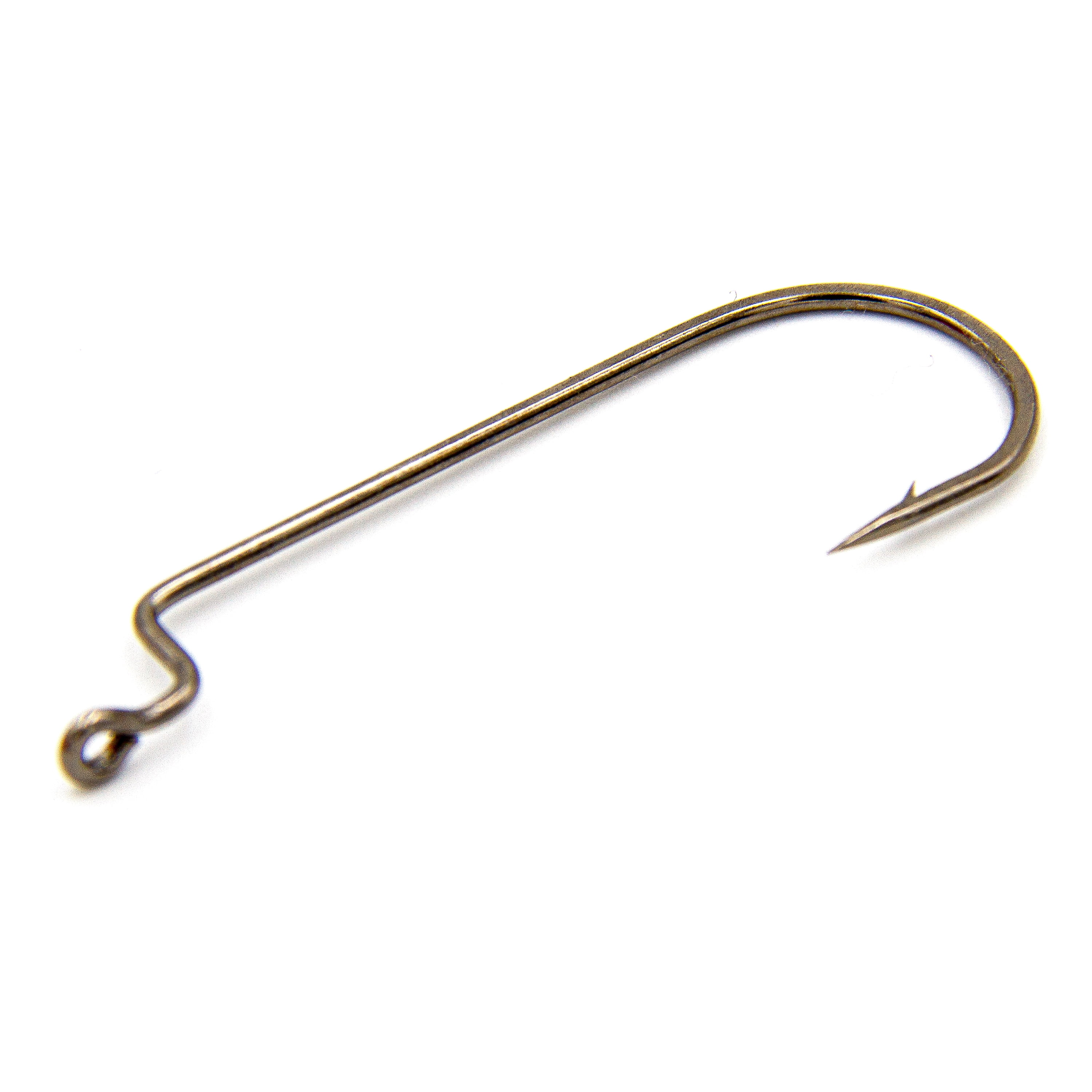 Ozark Trail High Carbon Steel Worm Hooks - Size 2/0
