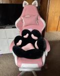 Kawaii Cat Paw Cushion for Gamer Chairs