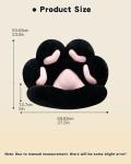 Kawaii Cat Paw Cushion for Gamer Chairs