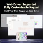 AJAZZ AK029 One-Handed Gaming Keyboard - 29 Keys