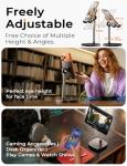 LISEN Adjustable Phone Stand for Gaming and Office