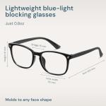 Blue Light Blocking Gaming Glasses for Men & Women