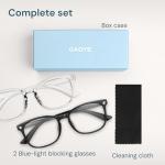 Blue Light Blocking Gaming Glasses for Men & Women