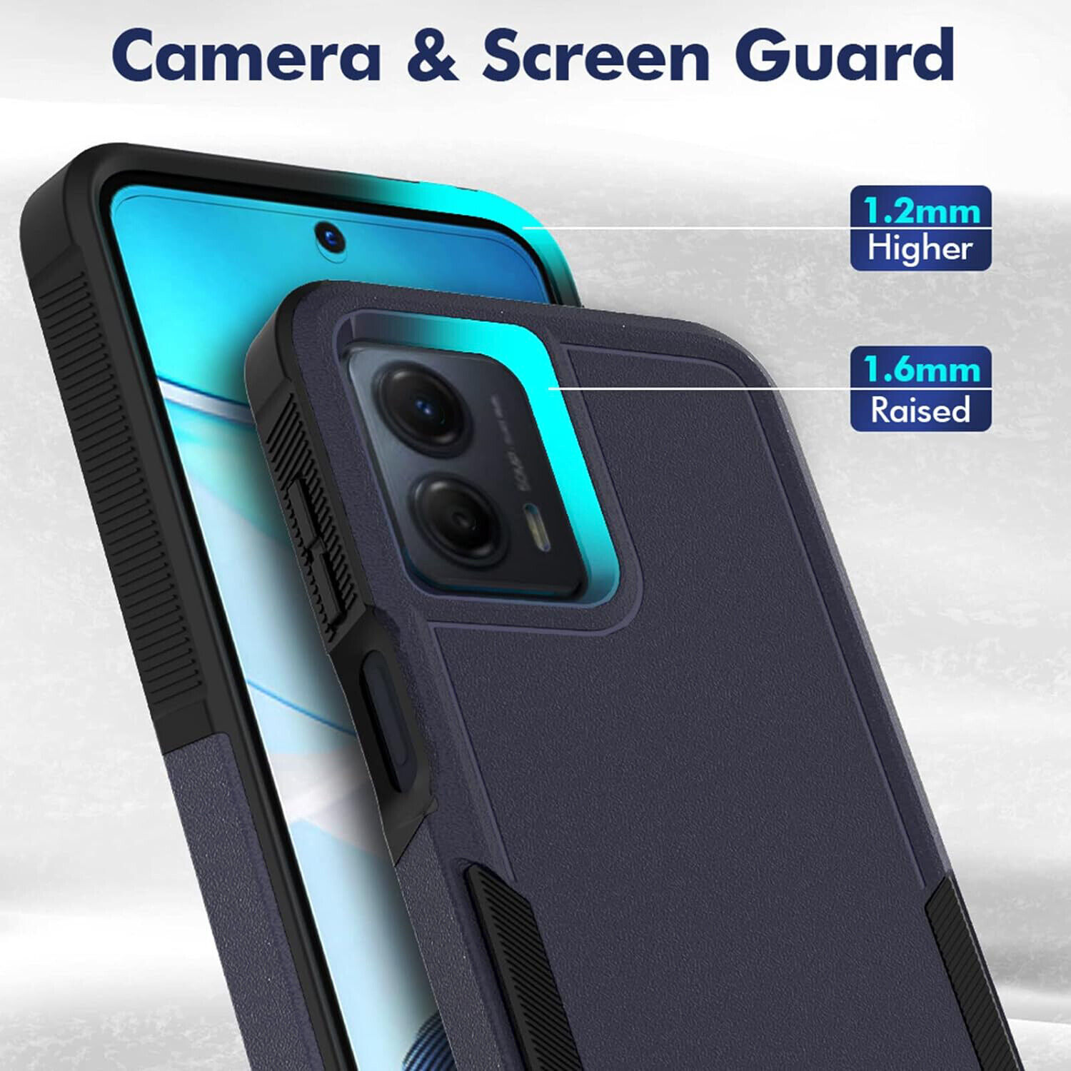 Moto G 5G 2024 Heavy-Duty Dual Layer Case