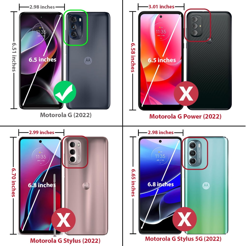Moto G 5G 2022 Case with Screen Protector