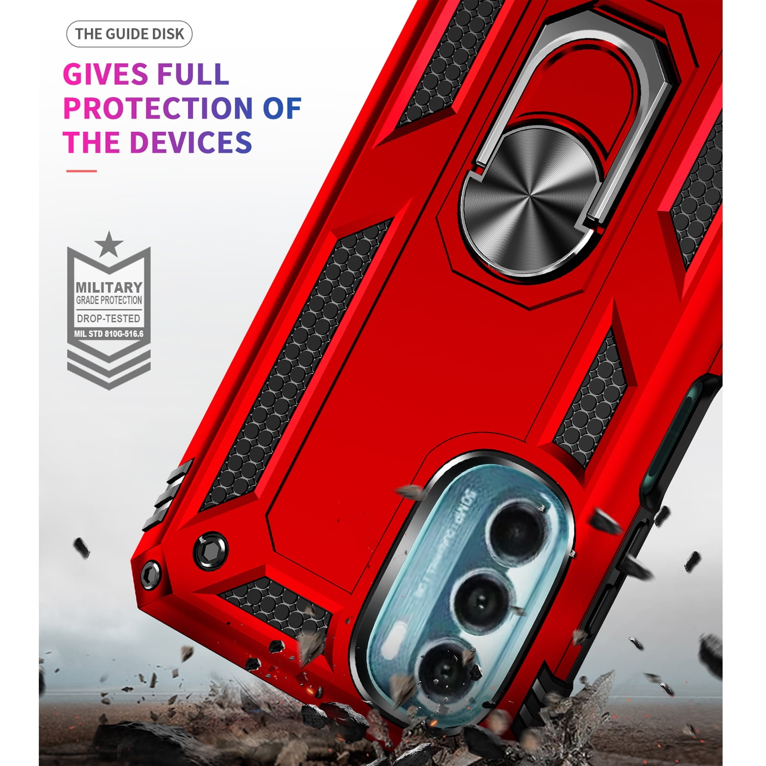 Moto G 5G 2022 Case with Screen Protector