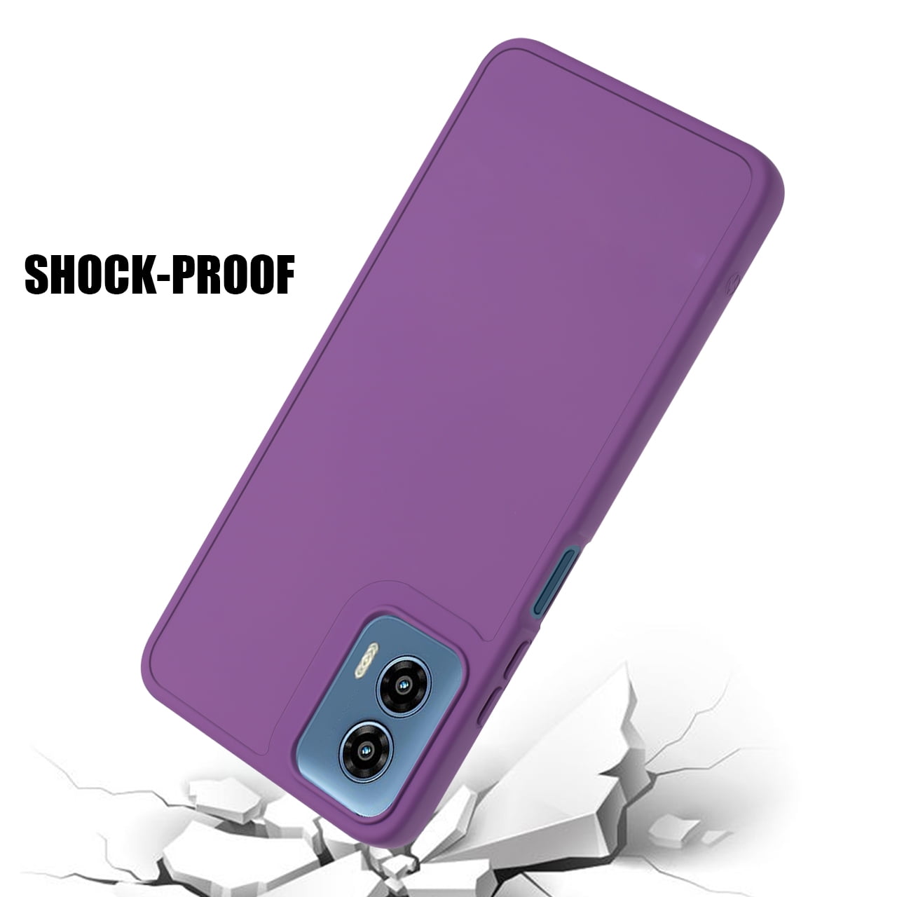 Red Motorola Moto G 5G 2024 Slim Case