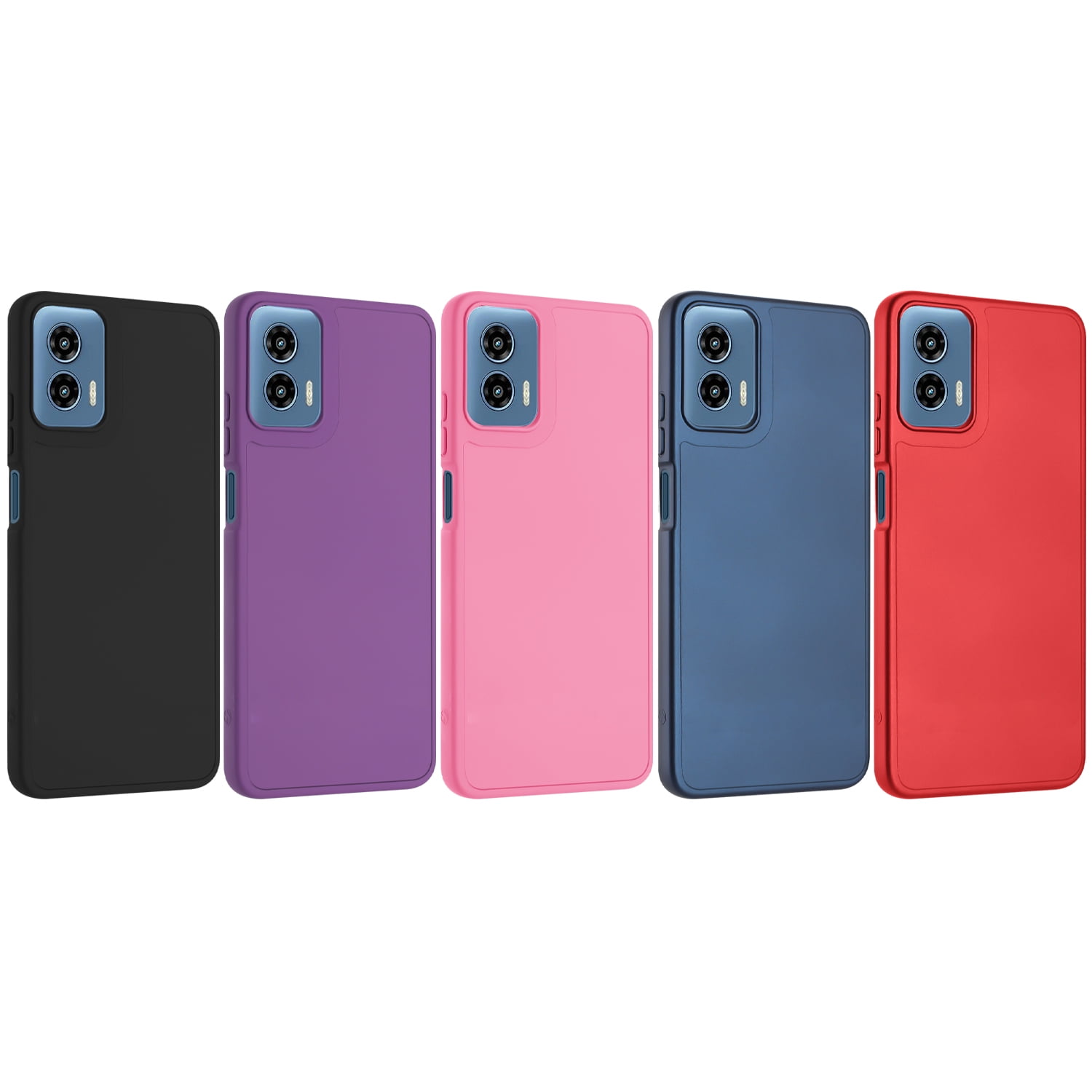 Red Motorola Moto G 5G 2024 Slim Case