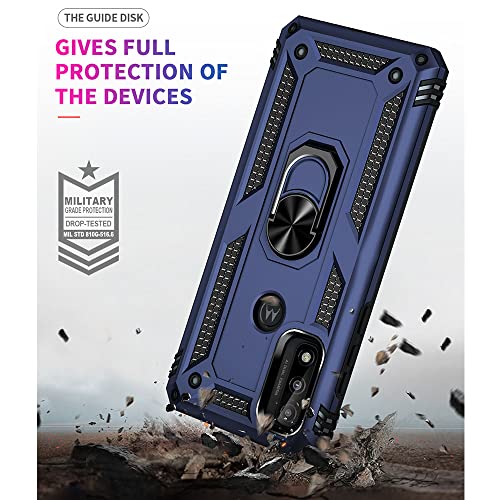 Blue Ring Shockproof Case for Moto G Phones