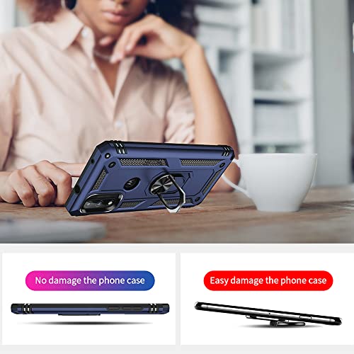 Blue Ring Shockproof Case for Moto G Phones