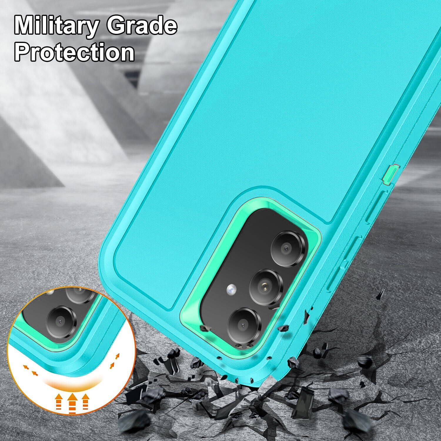 Samsung Galaxy A15 5G A14 A54 Phone Cover Screen Protector