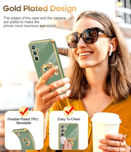 360° Rotating Ring Holder Magnetic Kickstand Phone Case