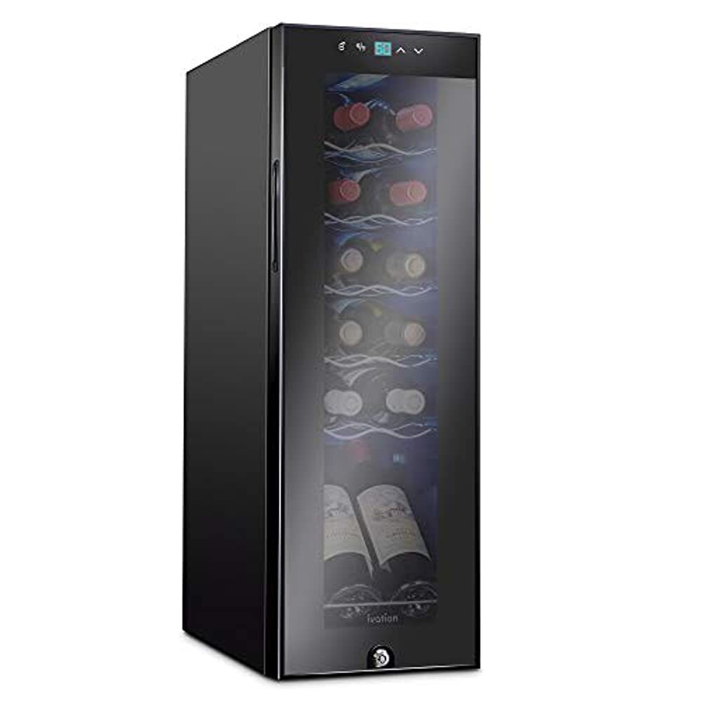 Ivation Compressor Wine Cooler with Lock