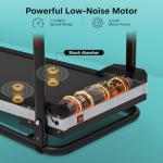 SereneLife Foldable Treadmill for Home Workouts