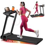 Aiteid Portable Treadmill with Incline and Handles