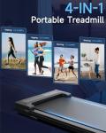 Compact Under Desk Walking Pad Treadmill for Home