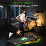 Compact 3-in-1 Portable Treadmill for Home
