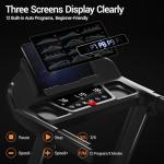 Portable 3-in-1 Home Treadmill with Incline