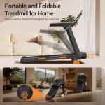 Portable 3-in-1 Home Treadmill with Incline