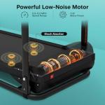 SereneLife Folding Incline Treadmill with Bluetooth