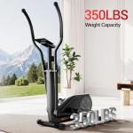 Quiet Elliptical Machine with LCD Monitor 350LBS