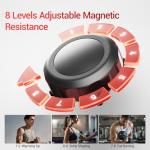 Quiet Elliptical Machine with LCD Monitor 350LBS