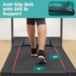 SereneLife Folding Incline Treadmill with Bluetooth