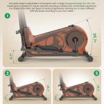 Home Elliptical Machine with Magnetic Resistance