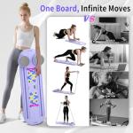 6-in-1 Portable Folding Pilates Board for Abs