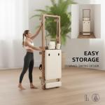 Foldable Pilates Reformer with Jumpboard – Home Gym