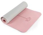 Portable Non-Toxic 1/4" Yoga Mat for Barefoot Exercise