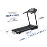 XTERRA TR150 Smart Folding Treadmill with Incline