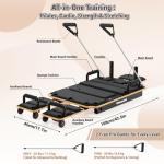 5-in-1 Pilates Reformer Board for Home Workouts