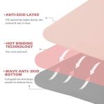 Portable Non-Toxic 1/4" Yoga Mat for Barefoot Exercise