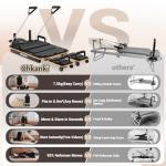 5-in-1 Pilates Reformer Board for Home Workouts