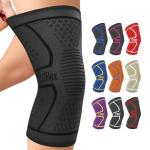 UFlex Athletics Black Knee Sleeve - Medium Size