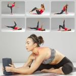 Set of 2 Large Gray EVA Yoga Blocks