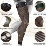 NEENCA Copper Compression Full Leg Sleeve for Recovery