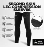 Compression Leg Sleeves for Knee Support - UV Protection