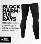 Compression Leg Sleeves for Knee Support - UV Protection