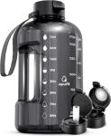 Gray 1/2 Gallon Water Bottle