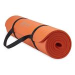 Gaiam Essentials Thick Yoga Mat with Carrier Strap