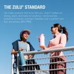 64oz ZULU Motivational Water Bottle - Tropical Violet