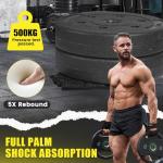 Breathable Padded Workout Gloves for Men and Women