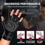 Unisex Weightlifting Gloves with Wrist Support