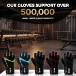 Unisex Weightlifting Gloves with Wrist Support