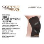 Copper Compression Knee Sleeve with Kinesiology Support