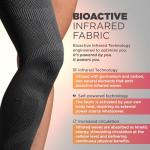Incrediwear Charcoal Leg Sleeve, Medium