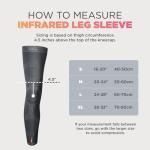 Incrediwear Charcoal Leg Sleeve, Medium